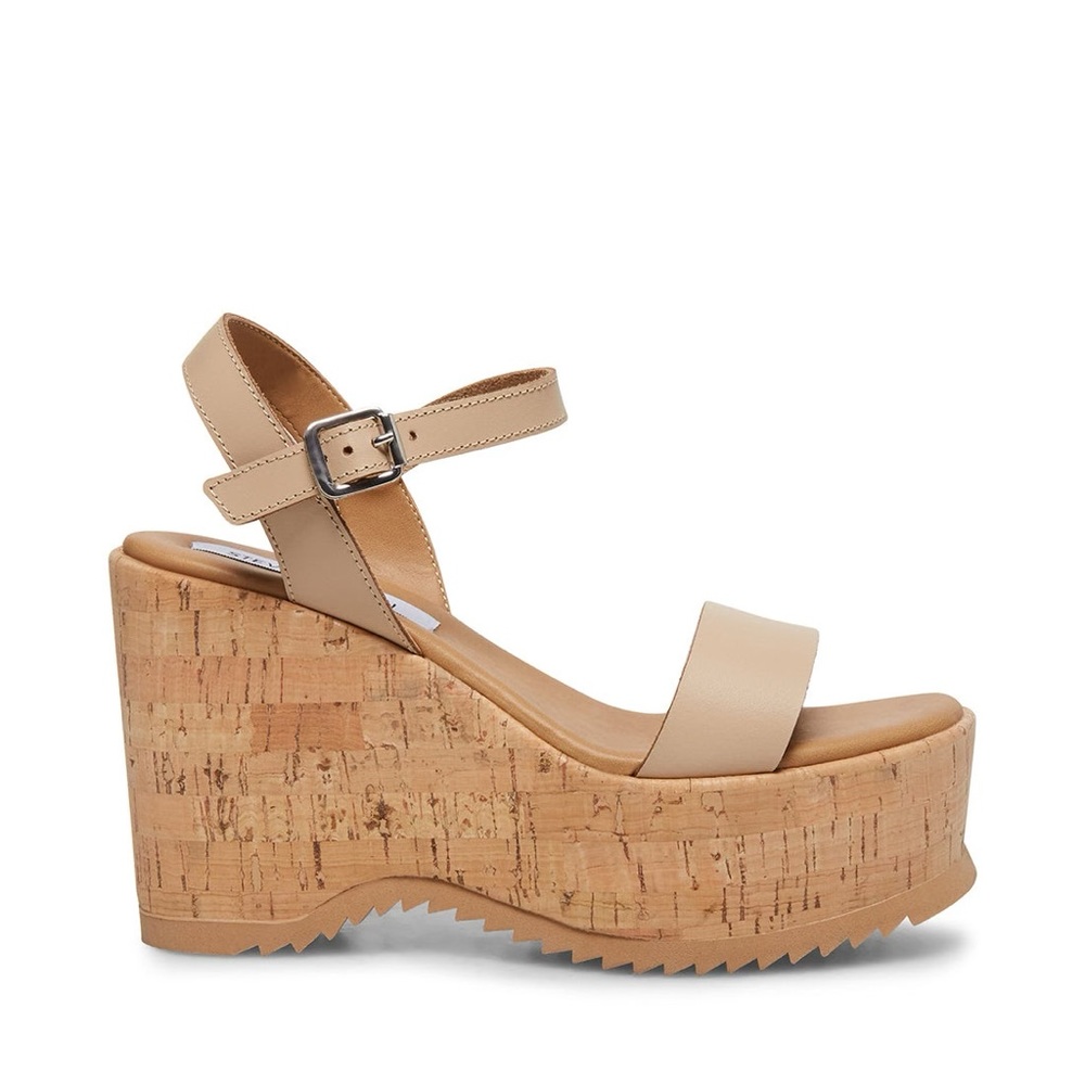 Steve Madden Mariella Blush Wedge Shoe Size 10 (fits like a size 9)
Brand New